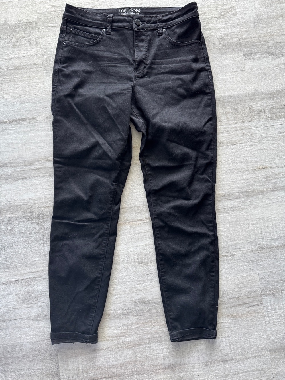 Maurices Black Skinny Jeans - Classic Five-Pocket Style